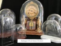 Antique Oval Glass Domes